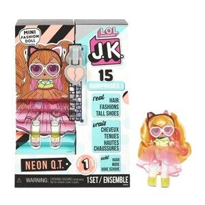LOL Surprise! JK Neon Q.T. Mini Fashion Doll 15 Surprises L.O.L. NEW IN BOX